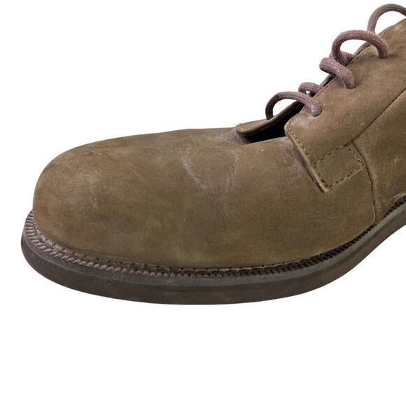 Eddie Bauer Mens Brown Lace UP Oxford Real Leather Casual Shoes Vibram Sole 14 main image 14